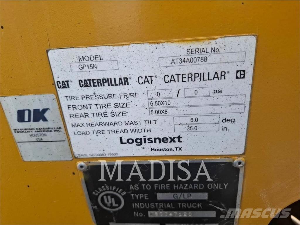 CAT GP15N5 Otras carretillas elevadoras
