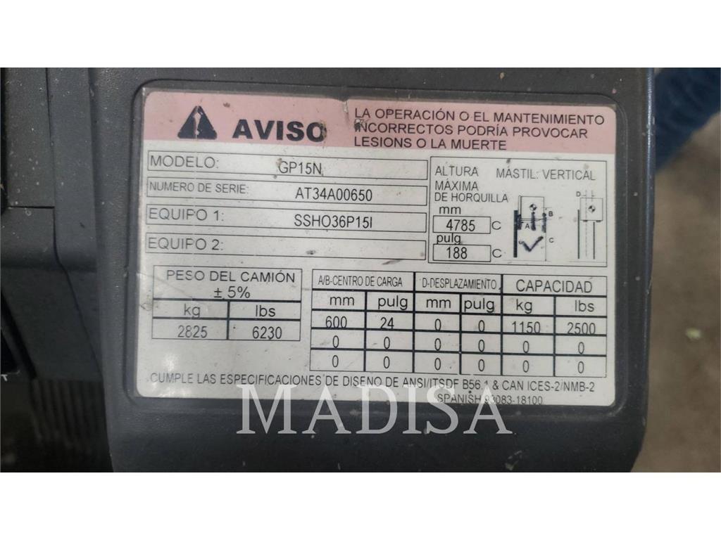 CAT GP15N5-LE Carretillas LPG