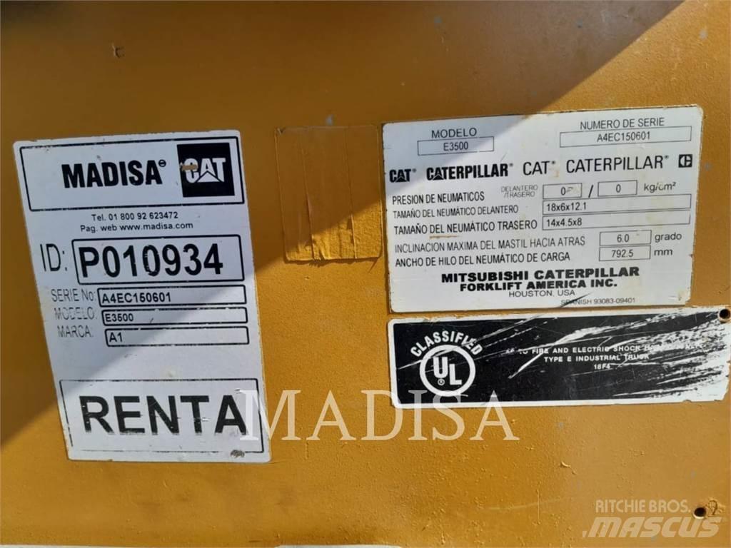 CAT LIFT TRUCKS E3500 Otras carretillas elevadoras