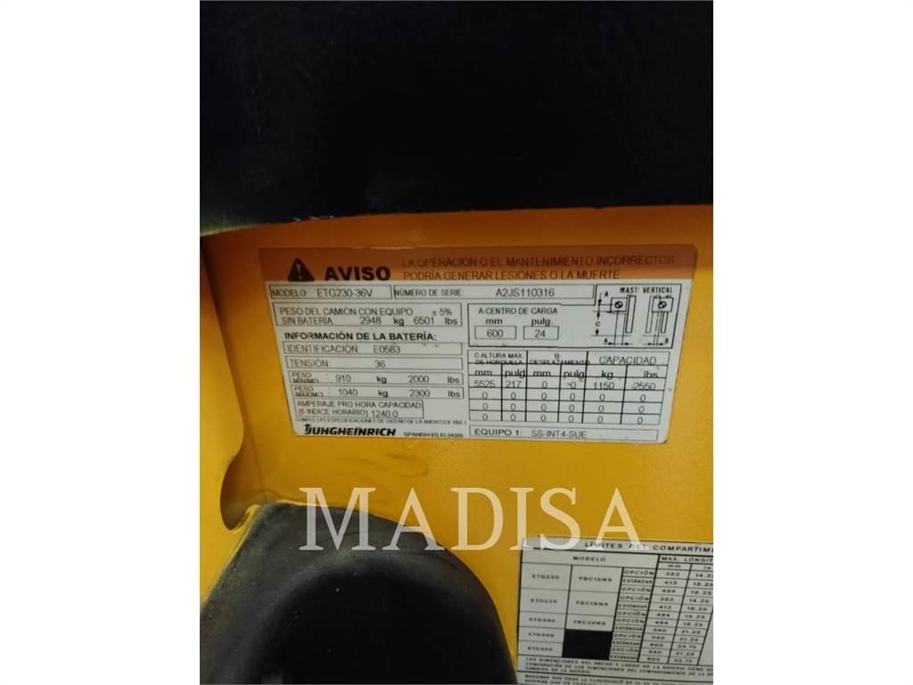 CAT LIFT TRUCKS ETG230 Otras carretillas elevadoras