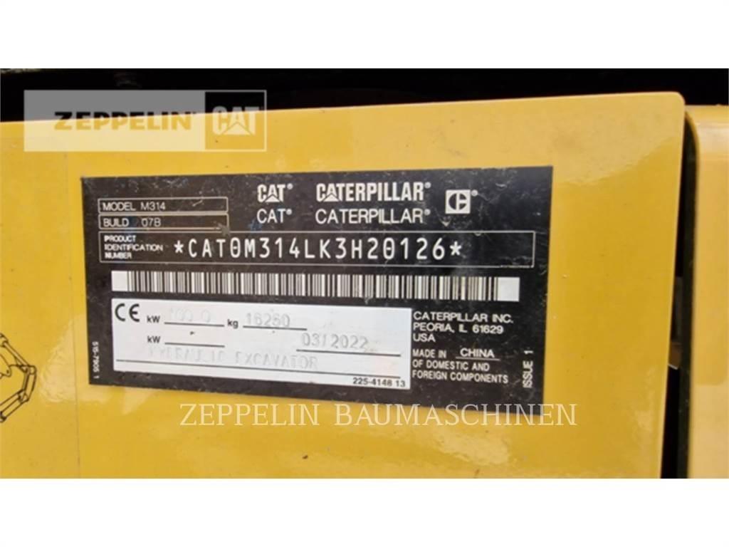 CAT M314-07A Excavadoras de ruedas