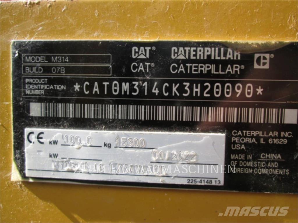 CAT M314-07A Excavadoras de ruedas
