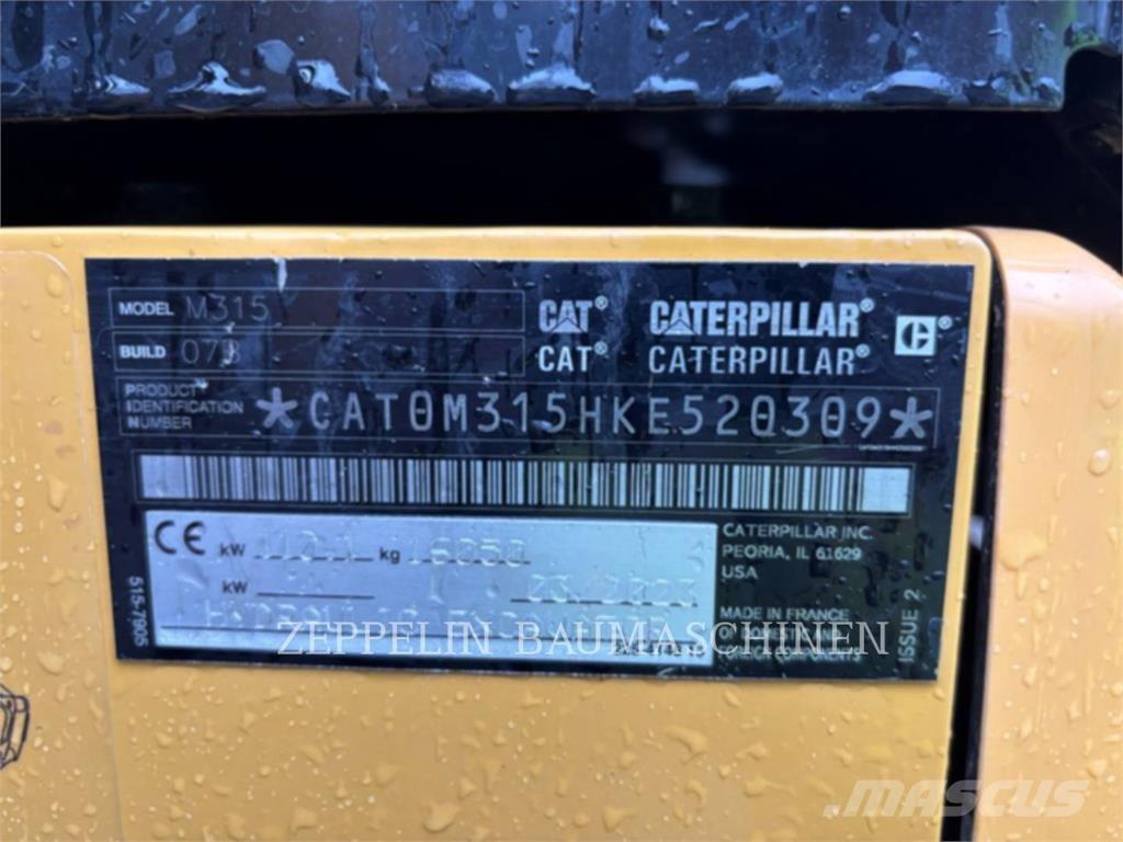 CAT M315-07A Excavadoras de ruedas