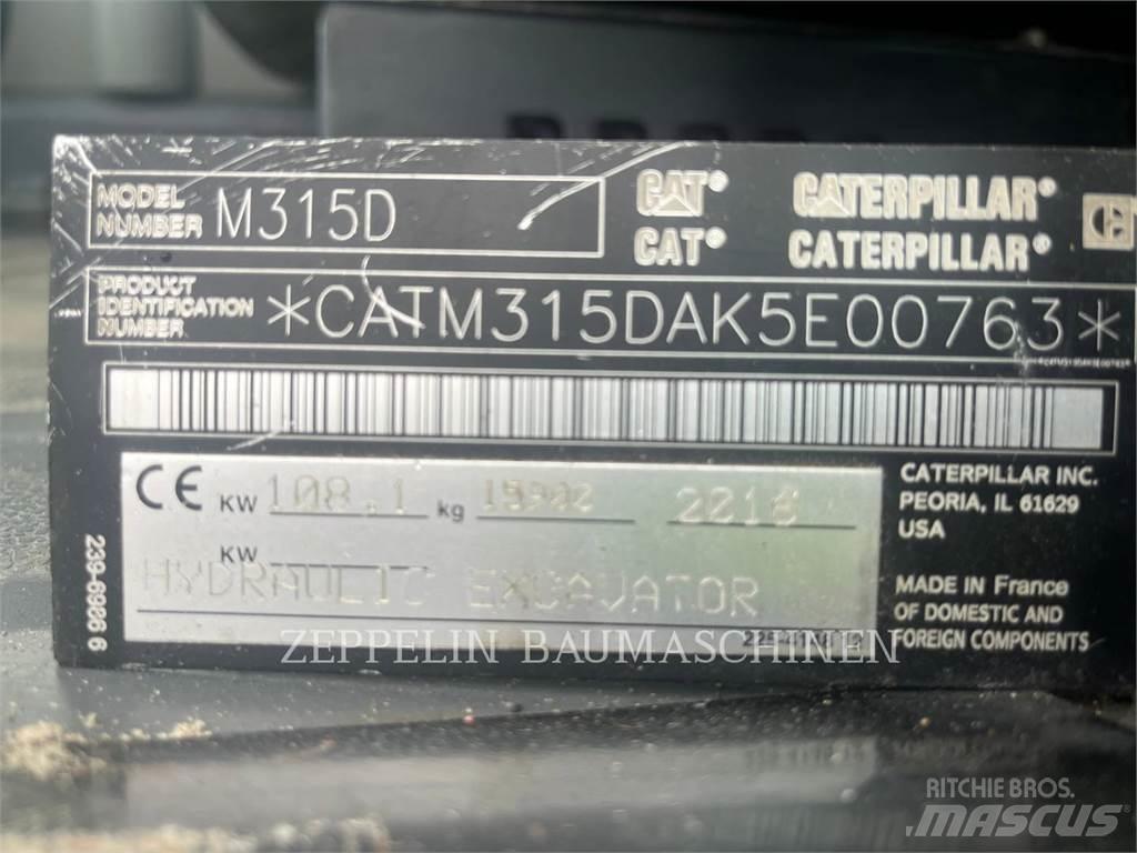 CAT M315D Excavadoras de ruedas