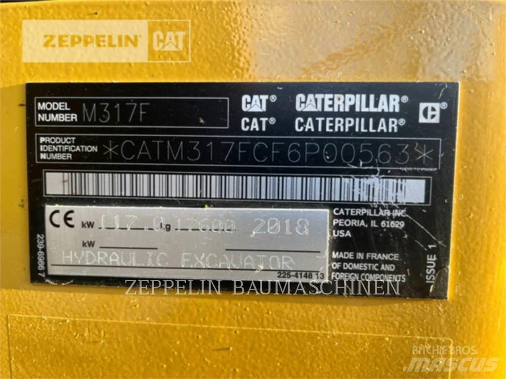 CAT M317F Excavadoras de ruedas