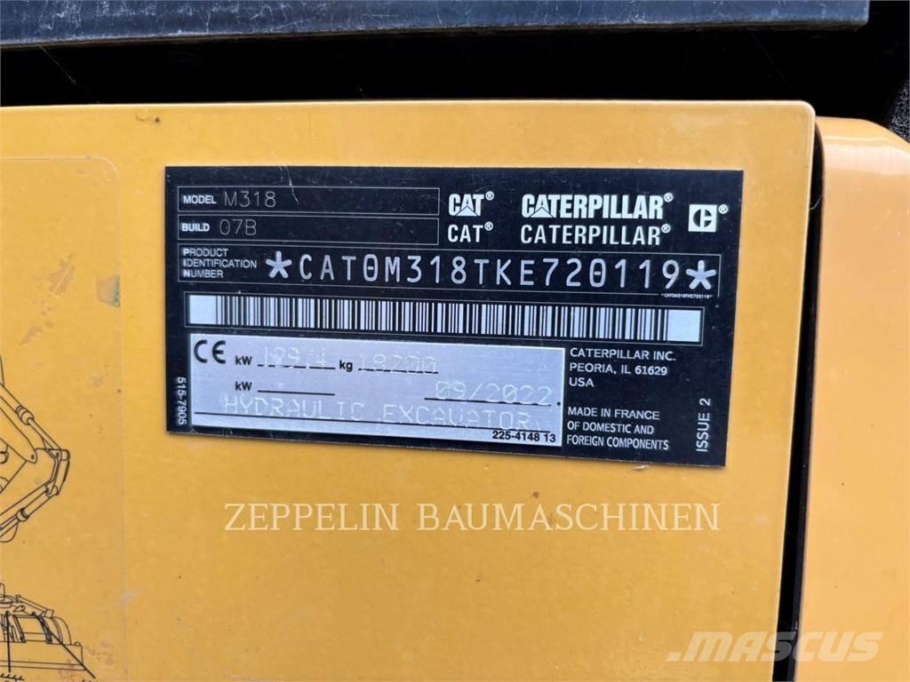 CAT M318-07A Excavadoras de ruedas