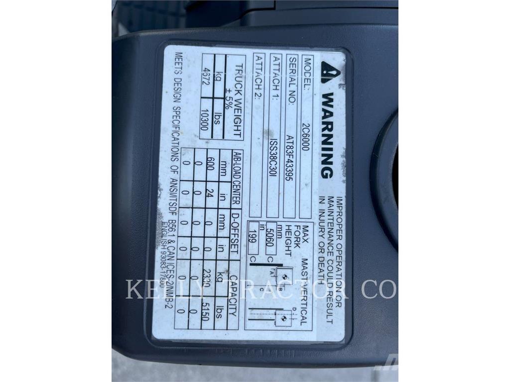 CAT MCF2C60004 Carretillas LPG