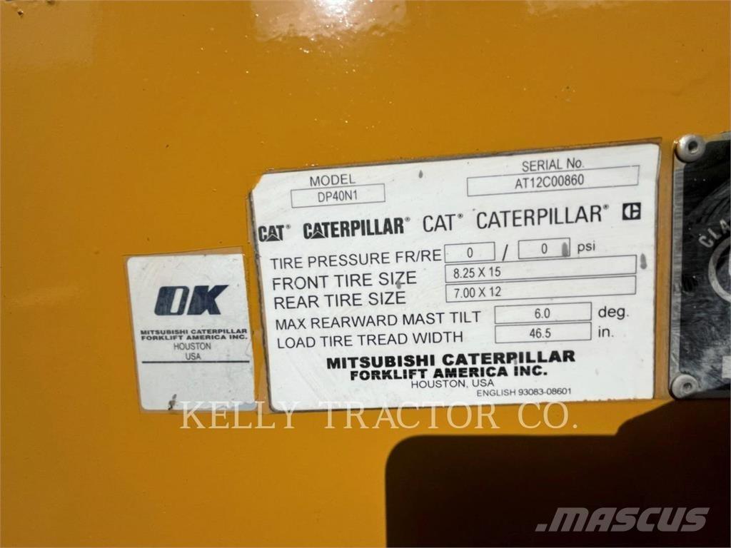 CAT MCFDP40N1-D Carretillas diesel