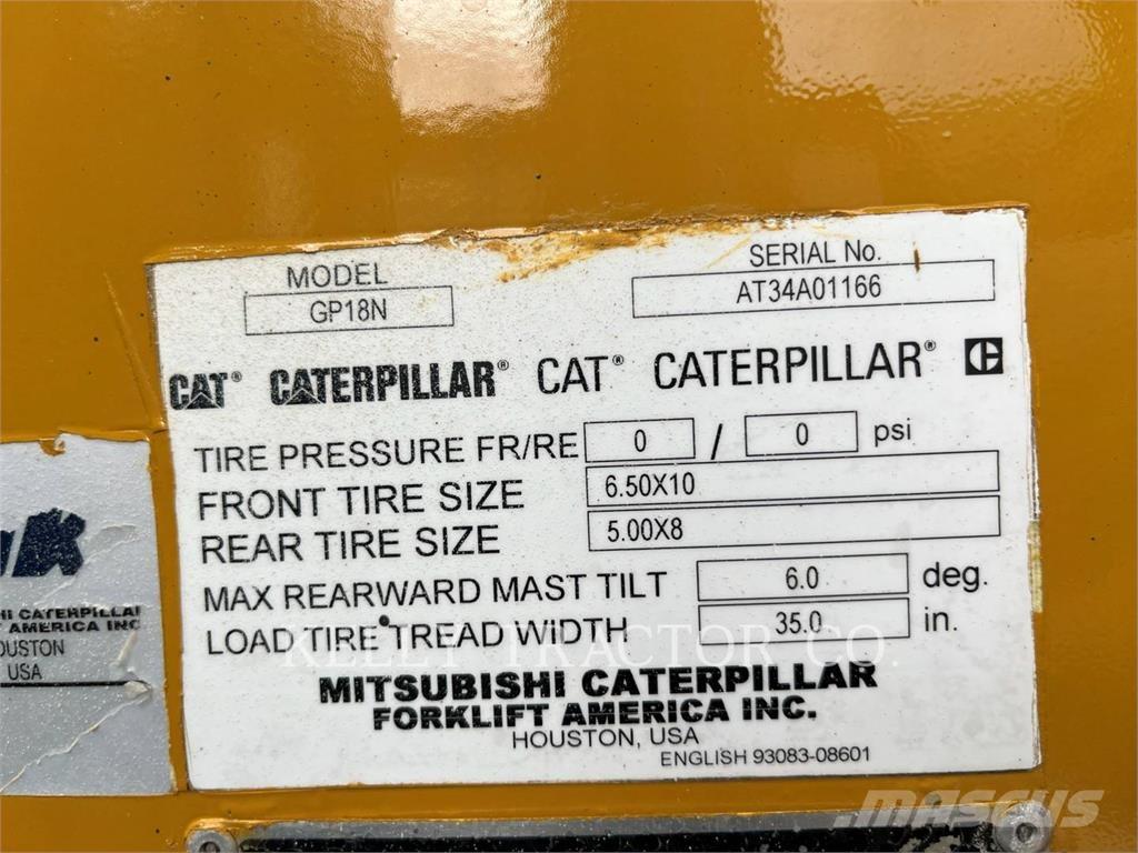 CAT MCFGP18N5 Carretillas LPG