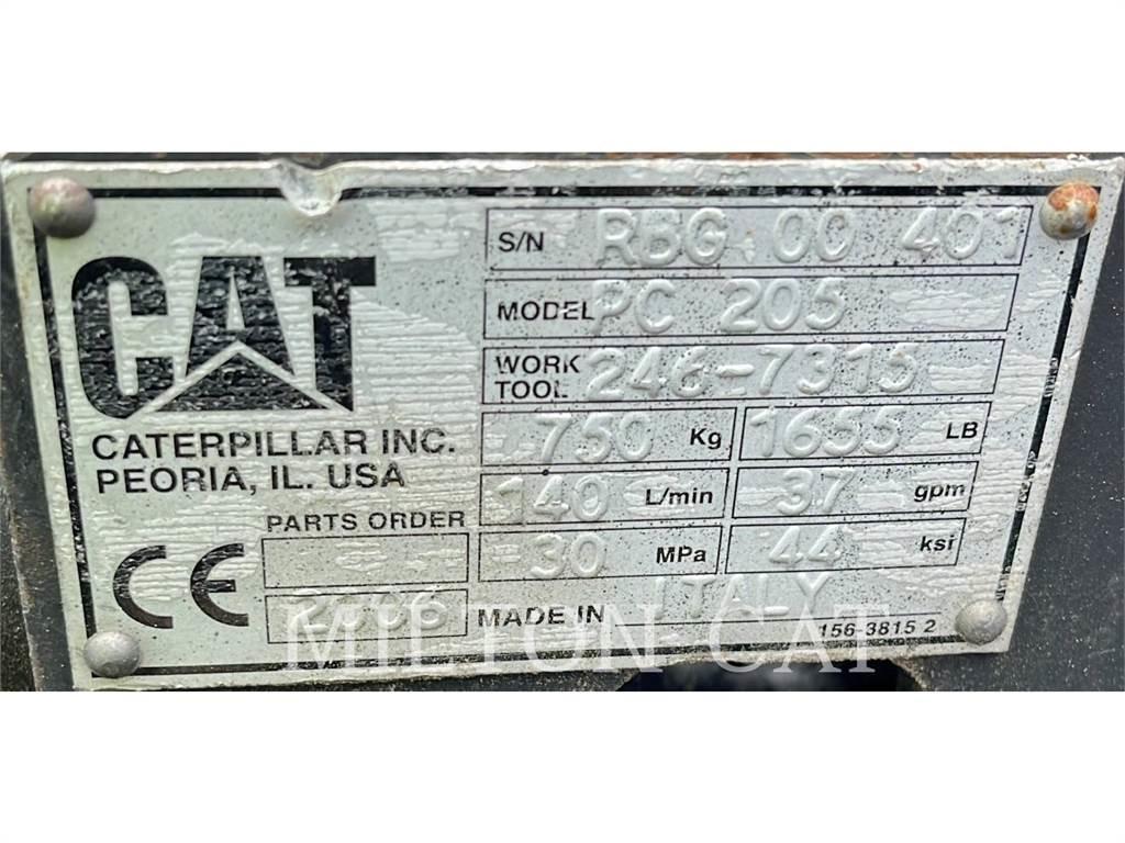 CAT PC205 COLD PLANER Compactadoras