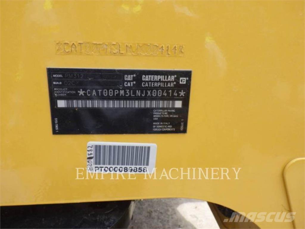 CAT PM312-02 Asfaltadoras