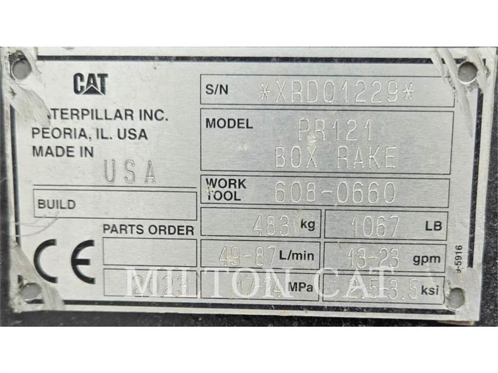 CAT PR121 POWERBOX RAKE Rastrillos y henificadores