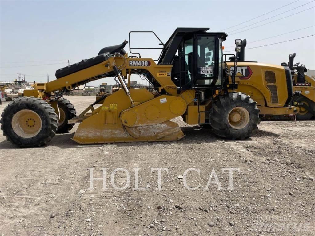 CAT RM400 Equipos para la estabilización de suelos y reciclaje de asfalto