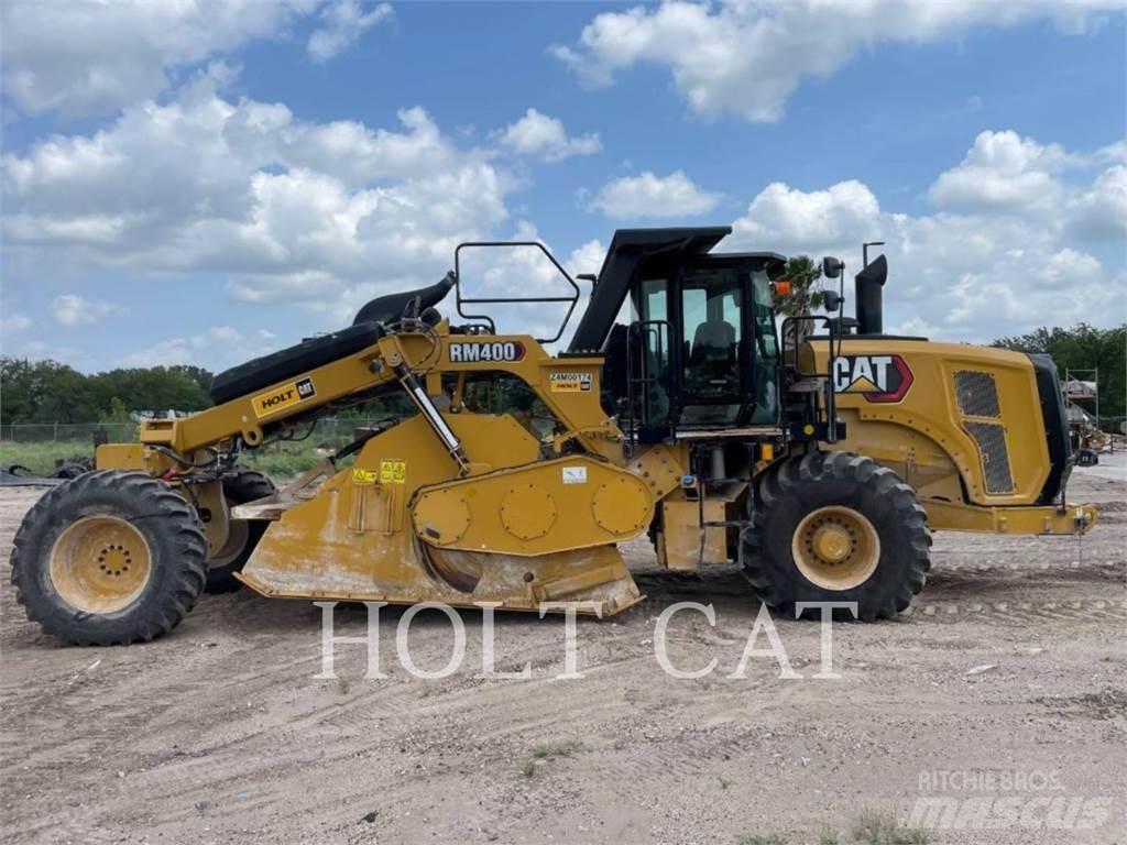 CAT RM400 Equipos para la estabilización de suelos y reciclaje de asfalto