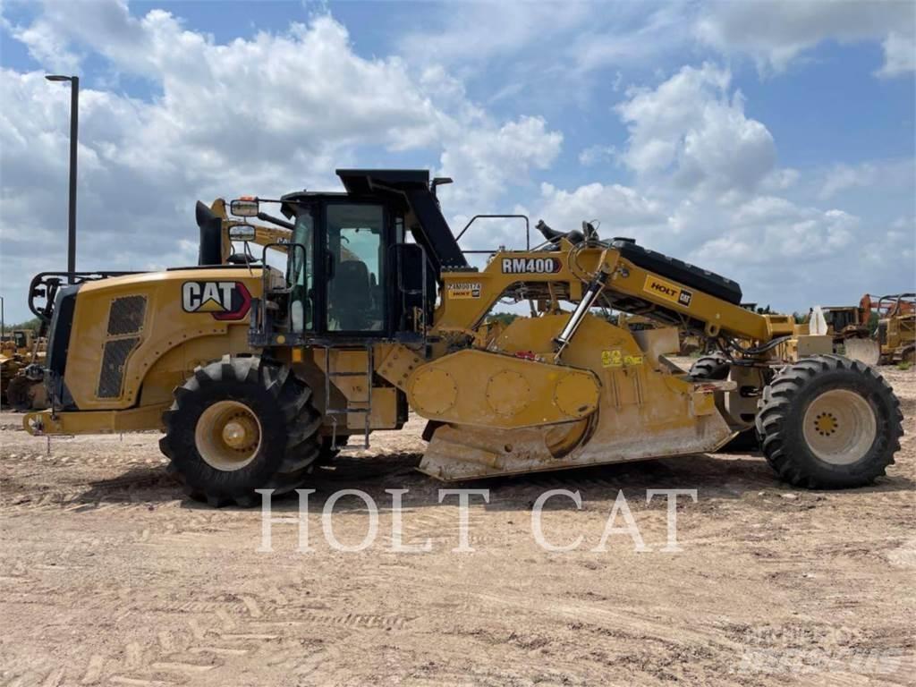CAT RM400 Equipos para la estabilización de suelos y reciclaje de asfalto