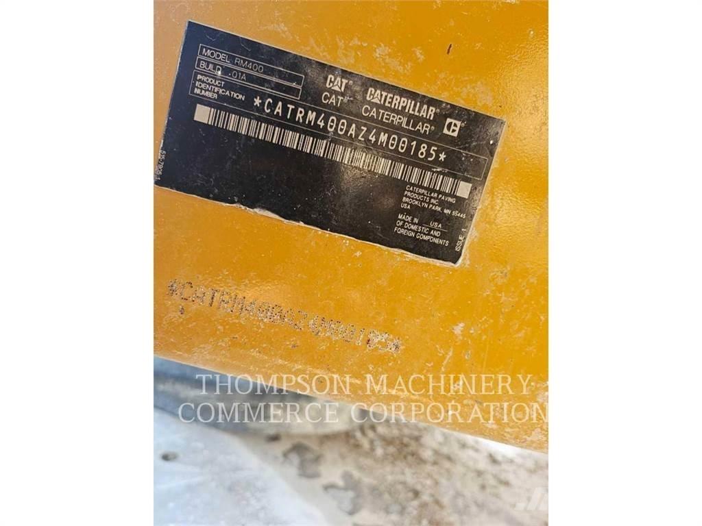 CAT RM400 Equipos para la estabilización de suelos y reciclaje de asfalto
