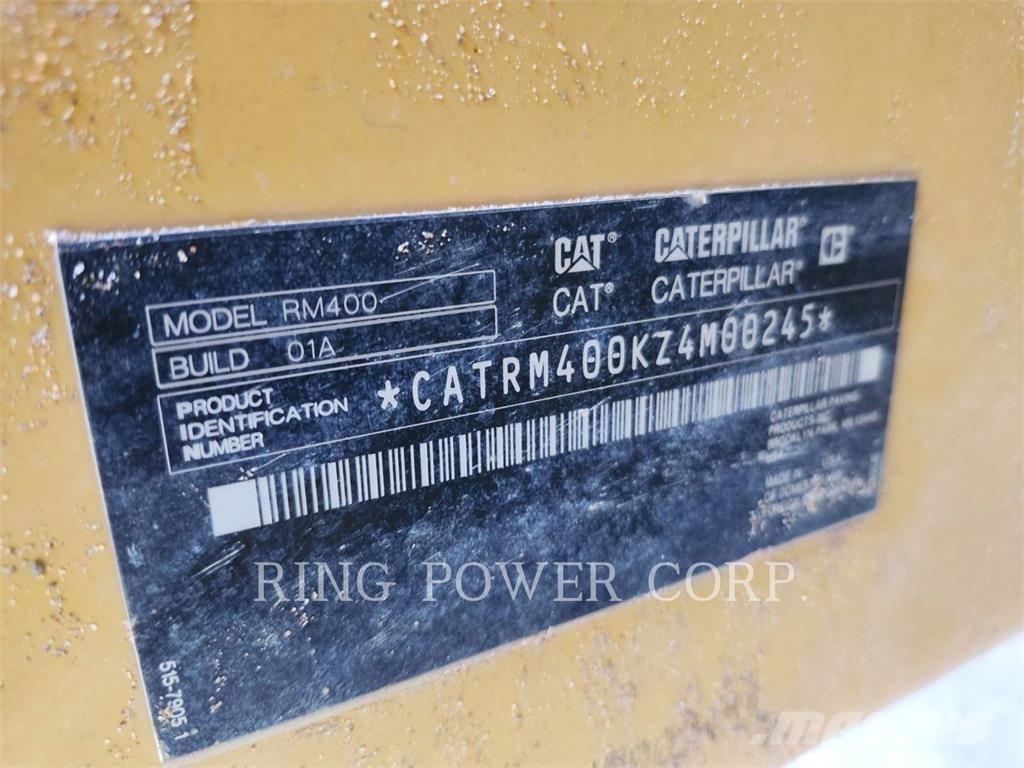 CAT RM400 Equipos para la estabilización de suelos y reciclaje de asfalto
