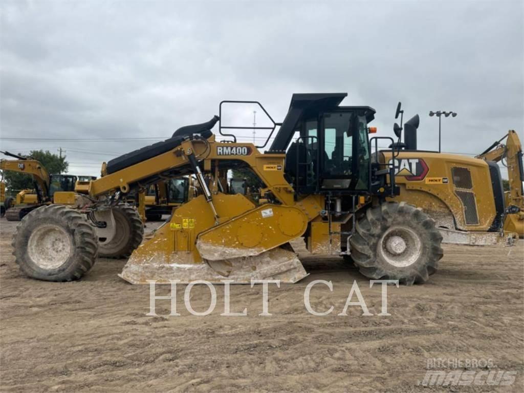 CAT RM400 CAB Equipos para la estabilización de suelos y reciclaje de asfalto