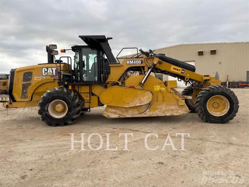 CAT RM400 CAB Equipos para la estabilización de suelos y reciclaje de asfalto