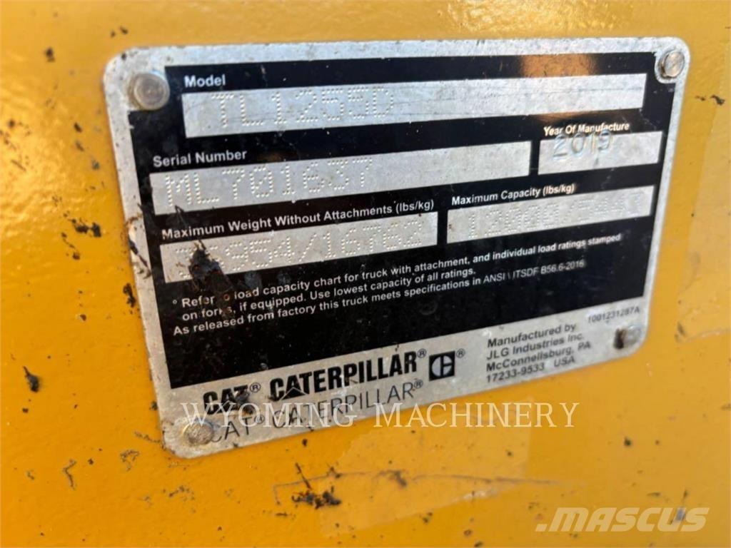 CAT TL1255D Carretillas telescópicas