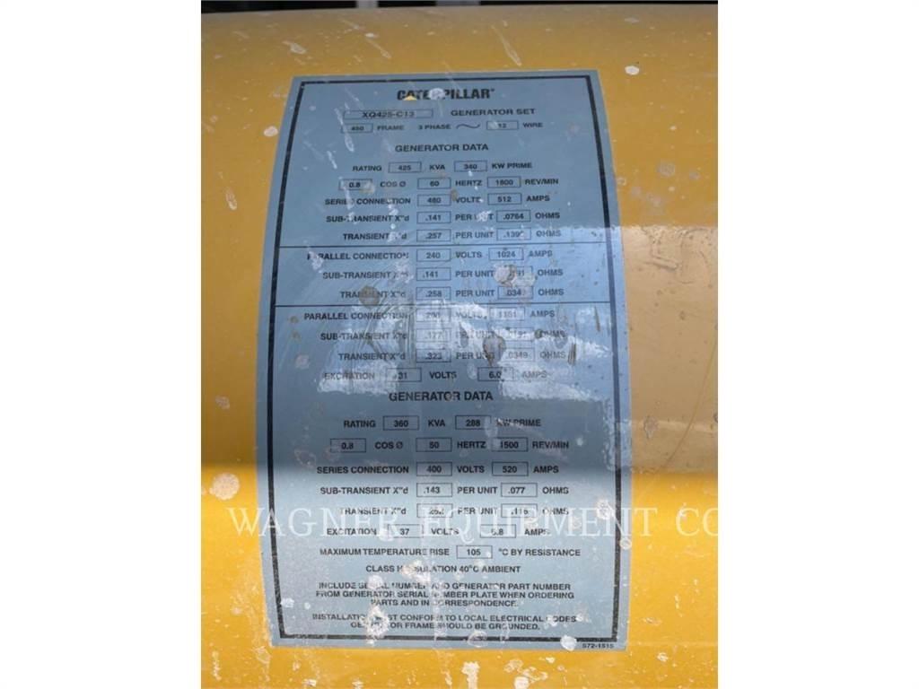 CAT XQ 425 Otros generadores