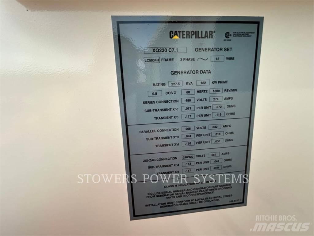 CAT XQ230 Otros generadores