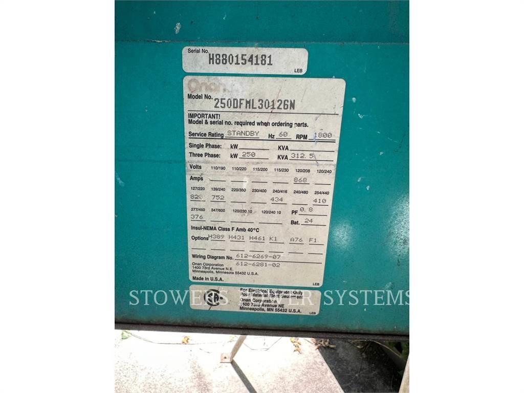 Cummins 250DFML Generadores diesel