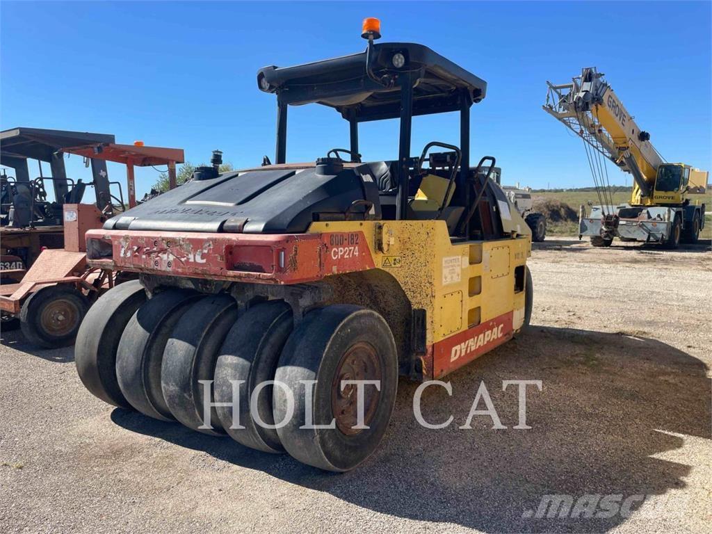 Dynapac CP274 Rodillos sobre neumáticos