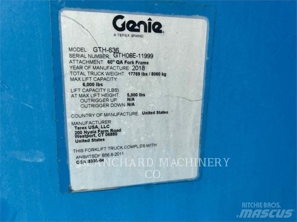 Genie GTH-636 Carretillas telescópicas