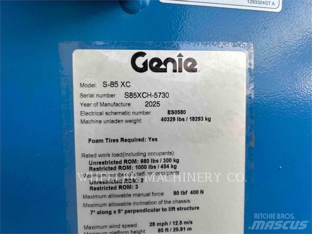 Genie S85XC SP Plataforma de trabajo articulada
