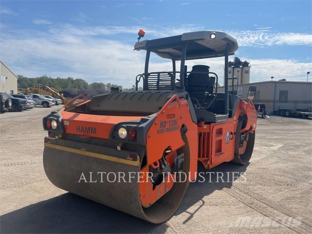 Hamm HD120IW-HF Rodillos de doble tambor