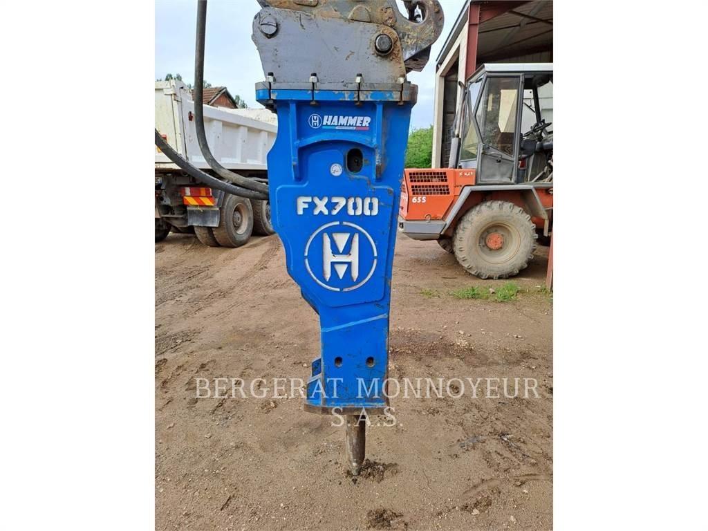 Hammer BRH.FX700.8T/14T Martillos hidráulicos