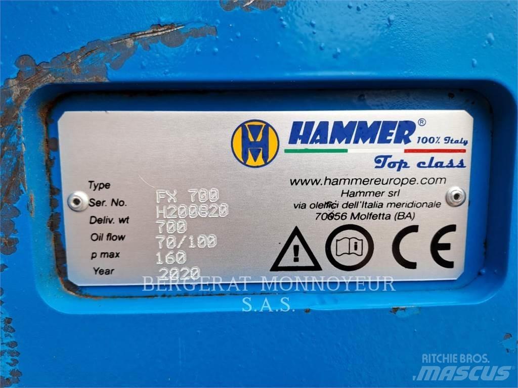 Hammer BRH.FX700.8T/14T Martillos hidráulicos
