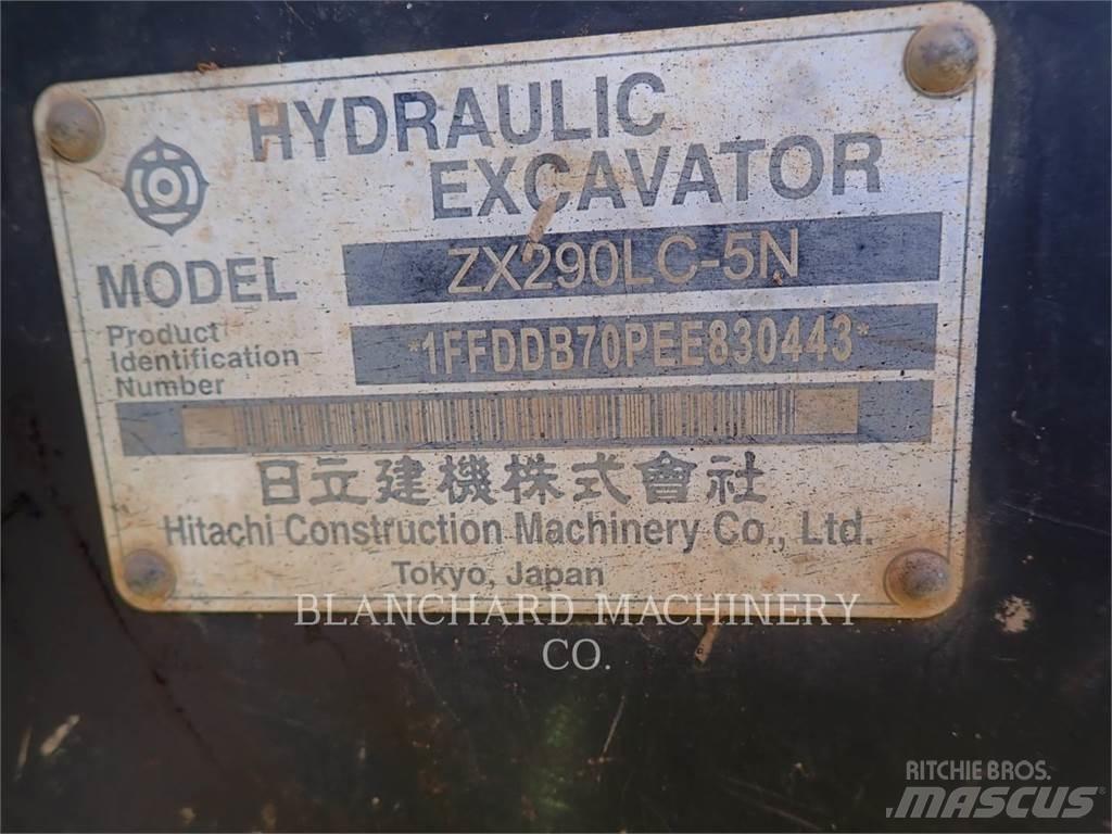 Hitachi ZX290LC-5 Excavadoras de cadenas