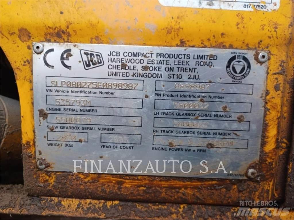 JCB 8027 Excavadoras de cadenas