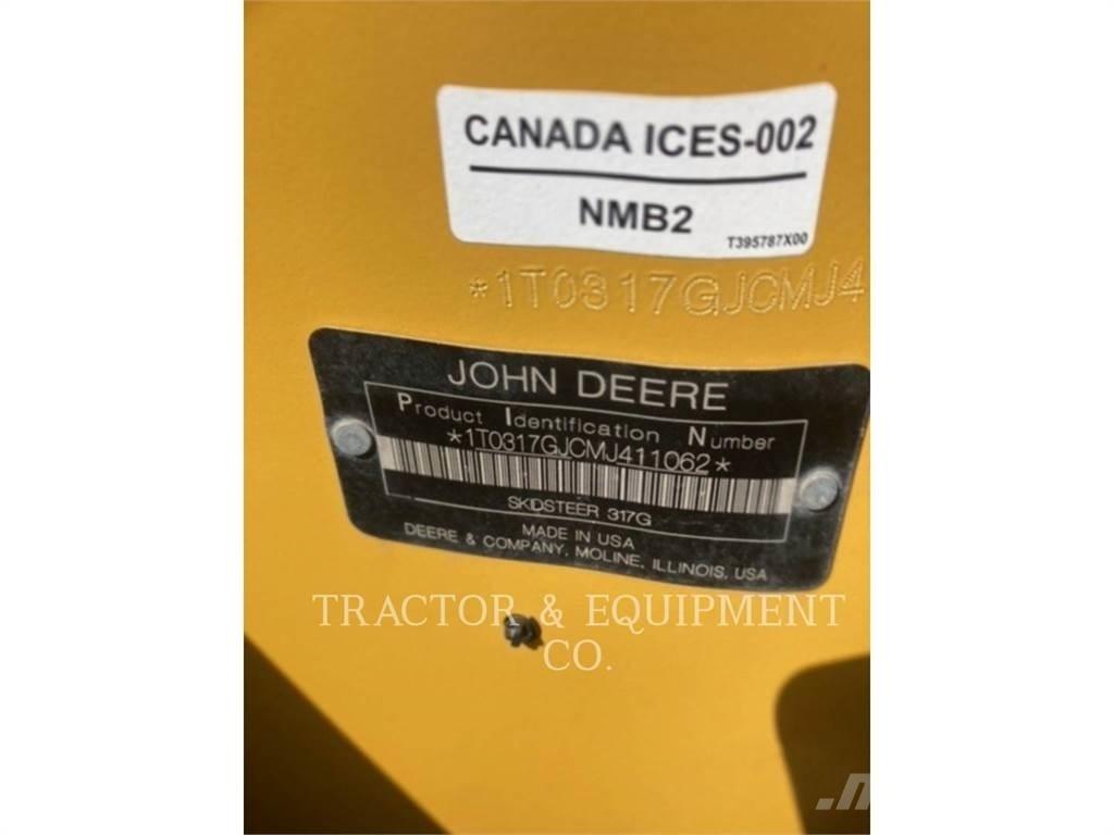 John Deere 317G Minicargadoras