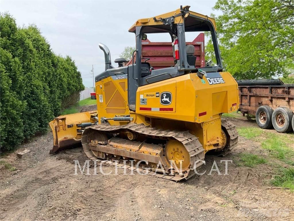 John Deere 450K Buldozer sobre oruga