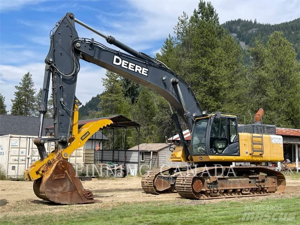 John Deere 470G Excavadoras de cadenas
