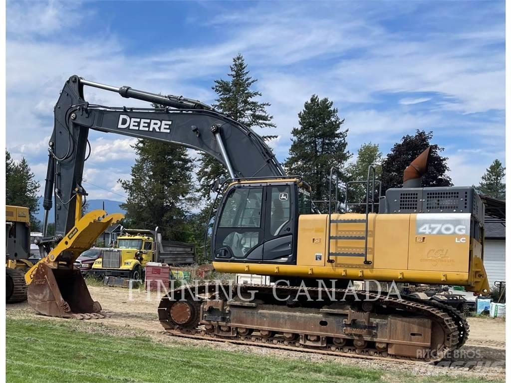 John Deere 470G Excavadoras de cadenas