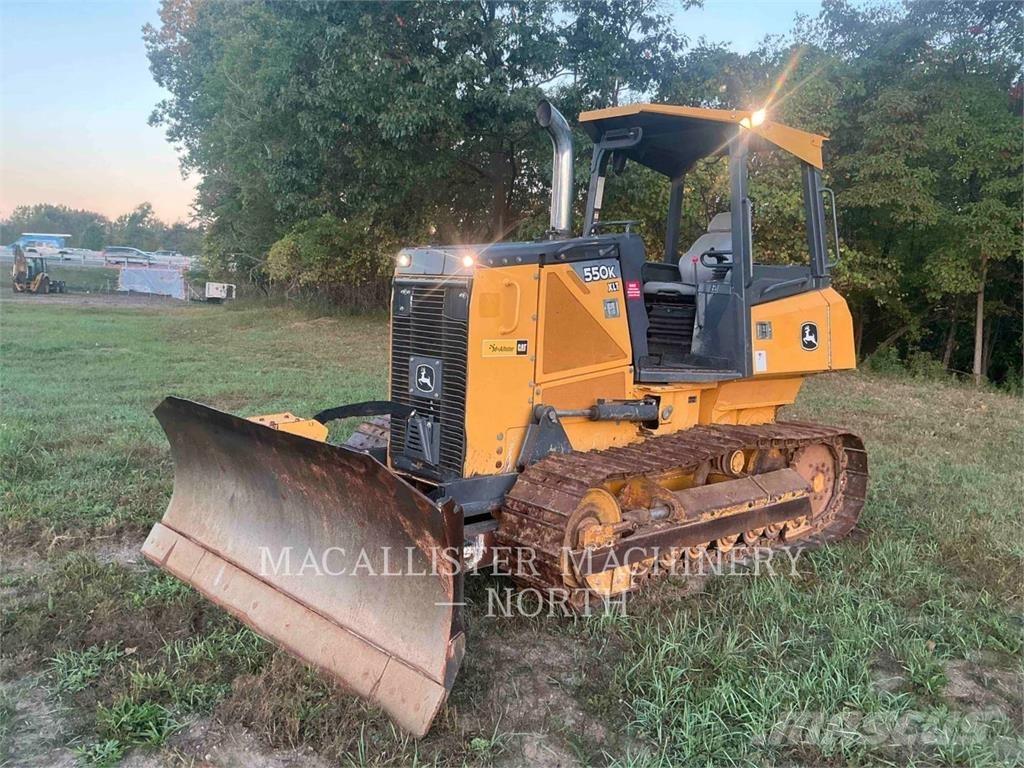 John Deere 550K XLT Buldozer sobre oruga