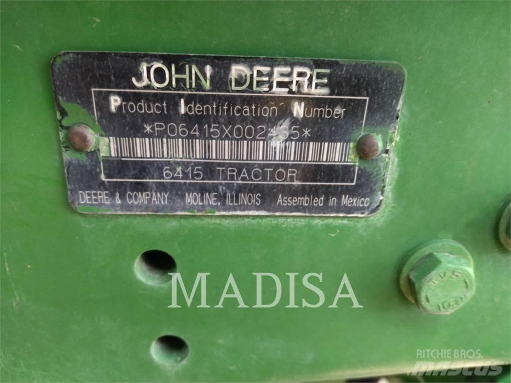 John Deere 6415 Tractores