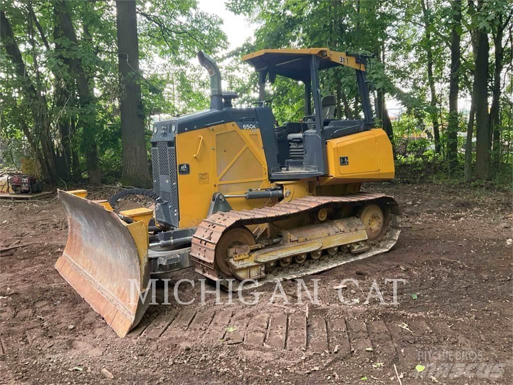 John Deere 650K Buldozer sobre oruga