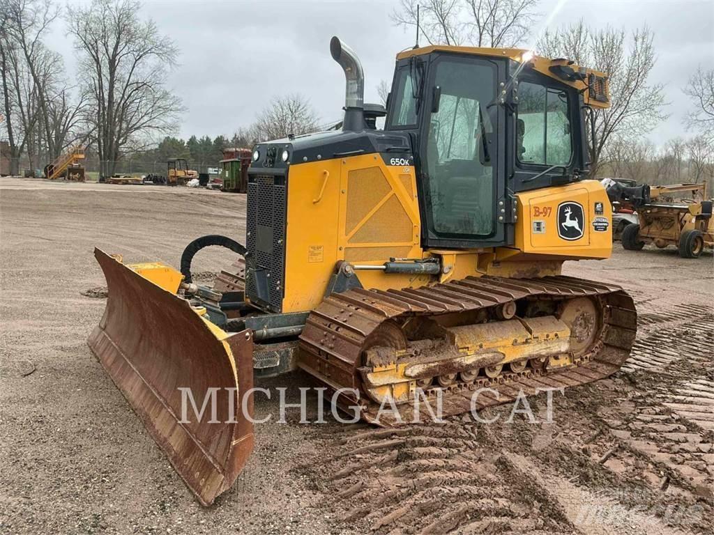 John Deere 650K LGP Buldozer sobre oruga