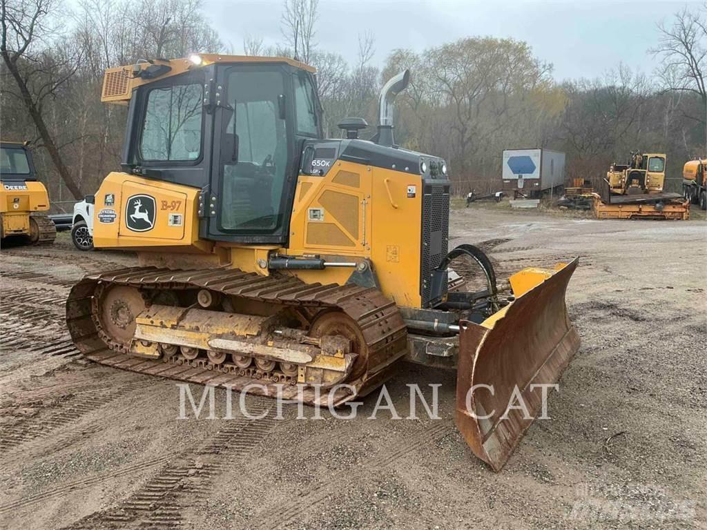 John Deere 650K LGP Buldozer sobre oruga