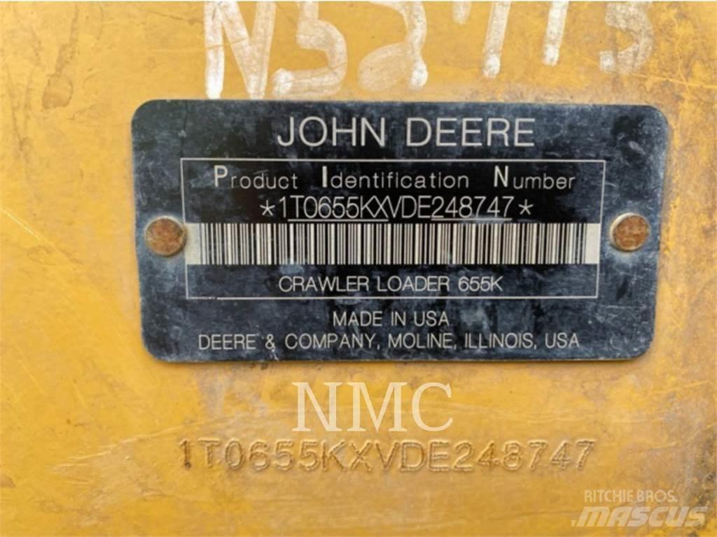 John Deere 655 Cargadoras sobre orugas