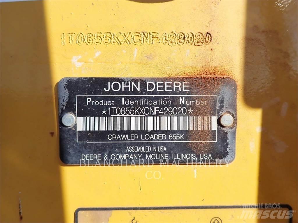 John Deere 655K Cargadoras sobre orugas