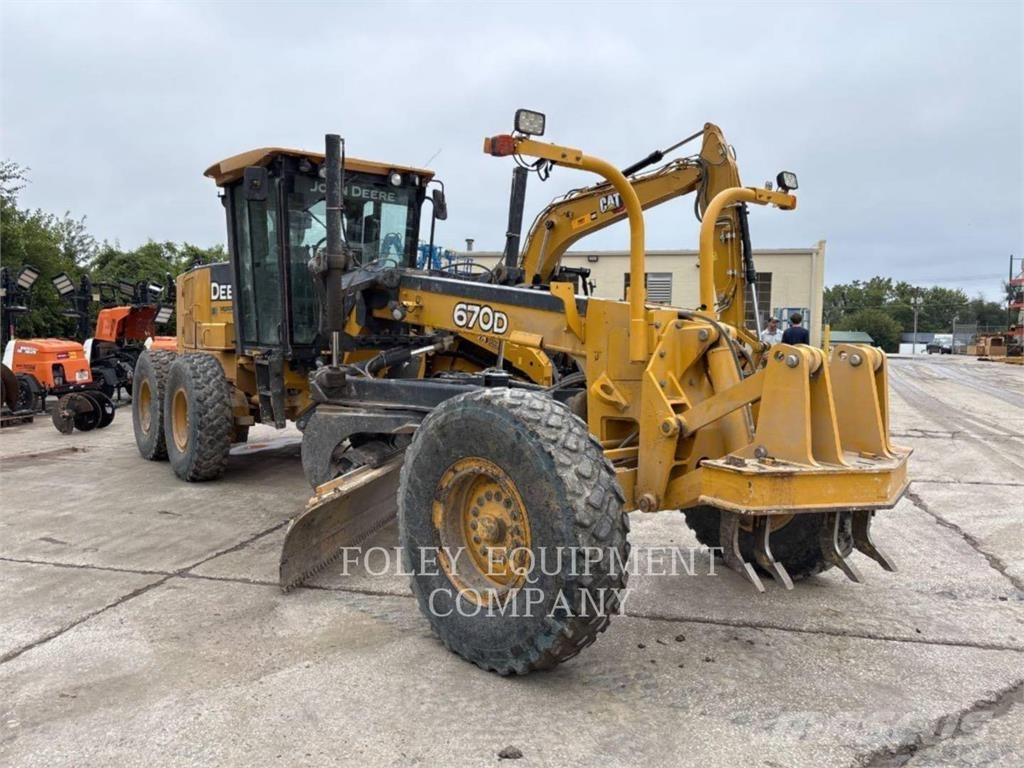 John Deere 670 Motoniveladoras
