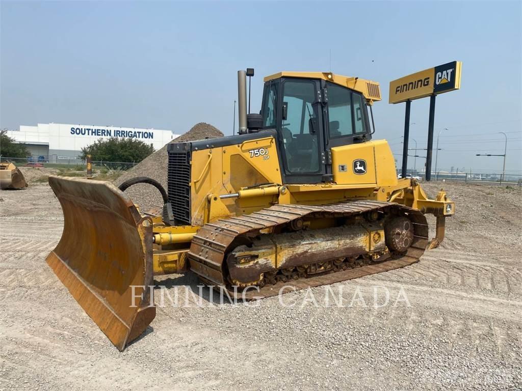John Deere 750J Buldozer sobre oruga