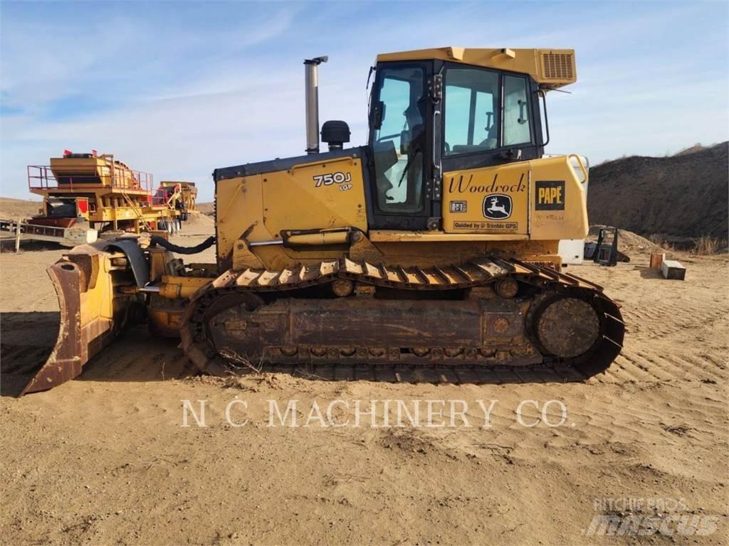 John Deere 750J LGP Buldozer sobre oruga