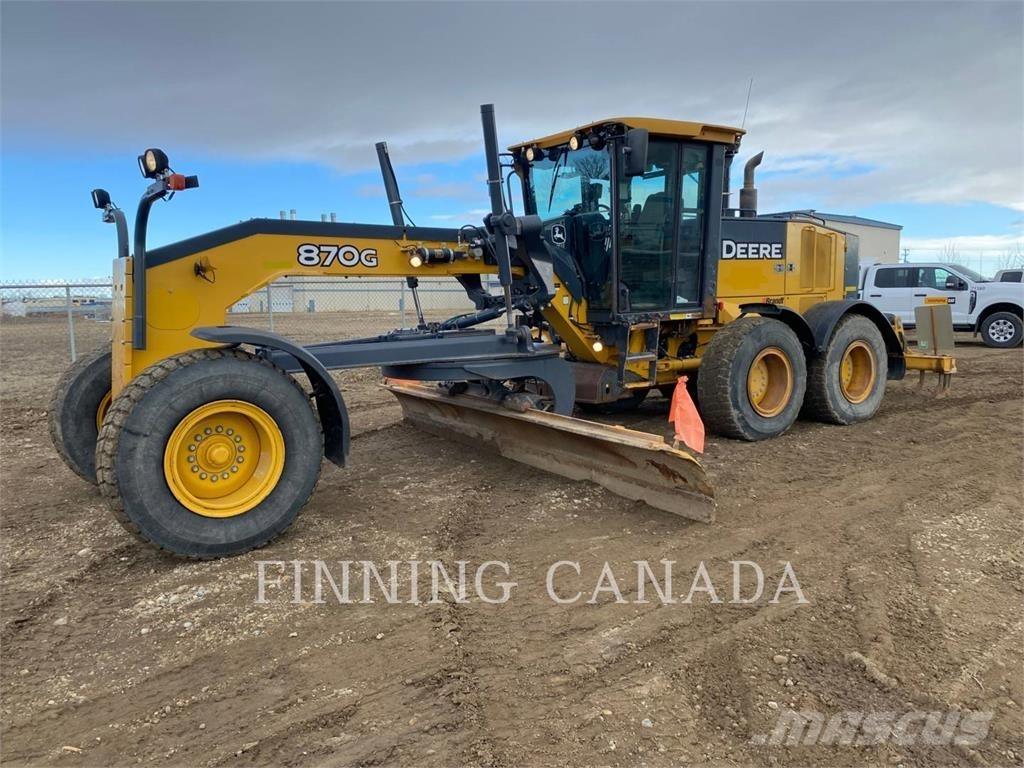 John Deere 870G Motoniveladoras